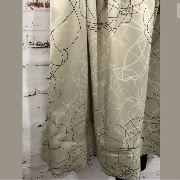 The Limited Floral Party Dress Strapless #163 - Picture 3 of 6